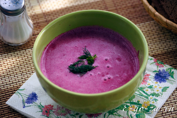 Свекольник на кефире. Не только интересный вкус, но и простота приготовления