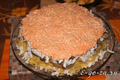 Морковь и майонез