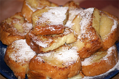 сладкие гренки